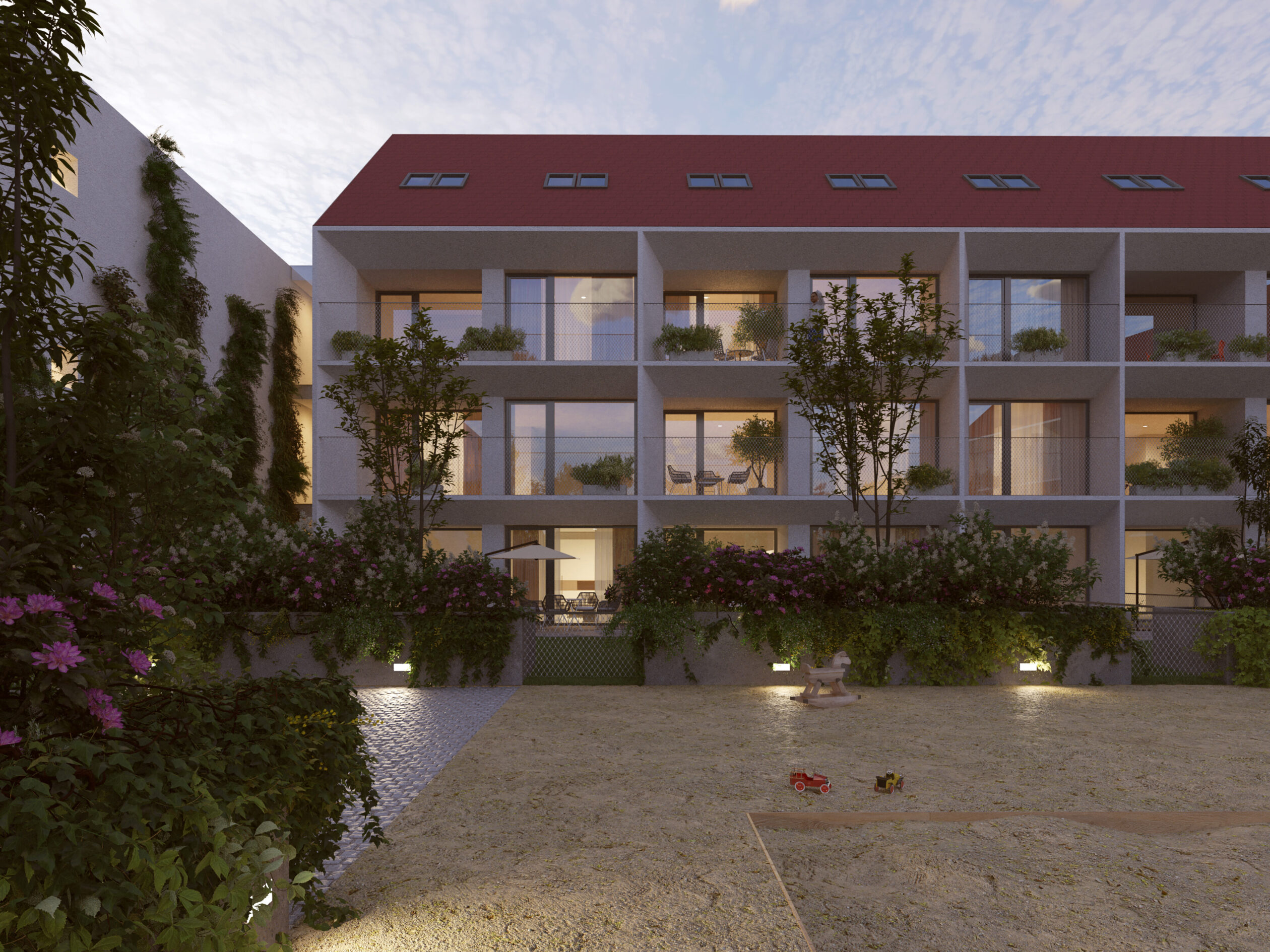 bytový dům hostěradice