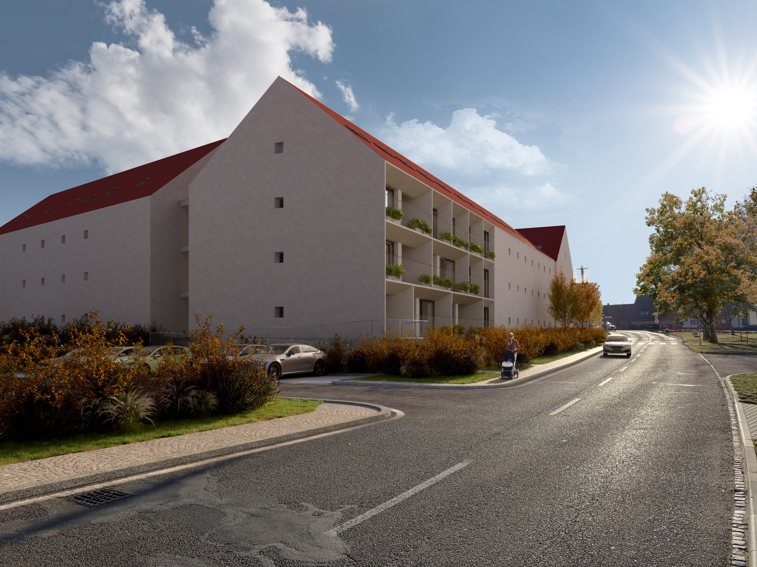 bytový dům hostěradice