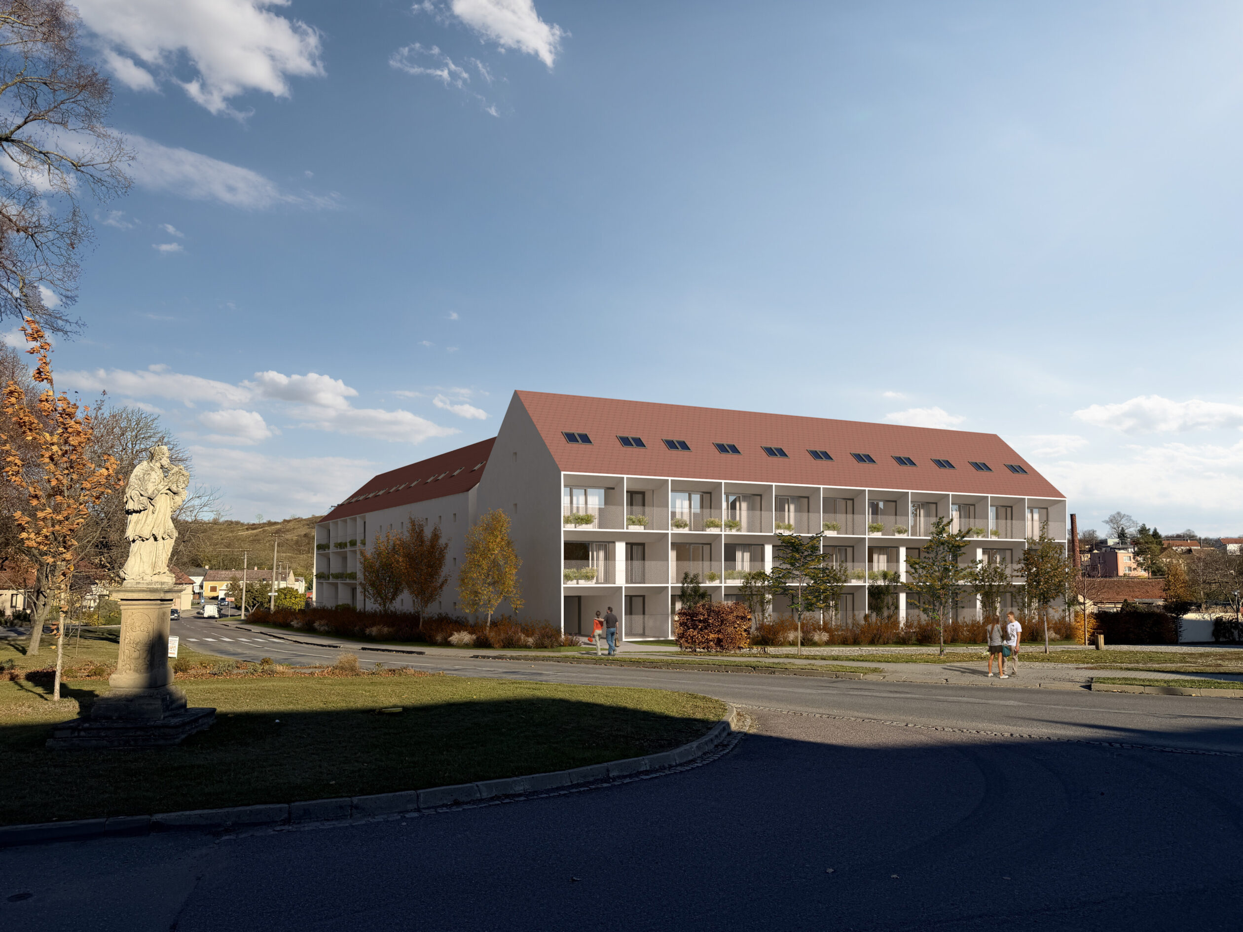 bytový dům hostěradice